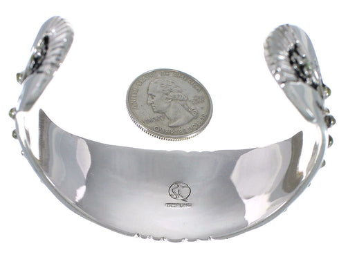 Sterling Silver Southwest Turquoise Cuff Bracelet Jewelry CX47775